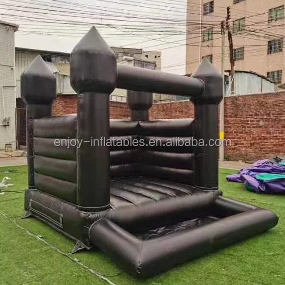 10ft*8ft 3*2.5m Hot Sale Mini White Bouncer House Balls Pit Pool Small Inflatable Bouncing Castle House with Pool for Kids Fun