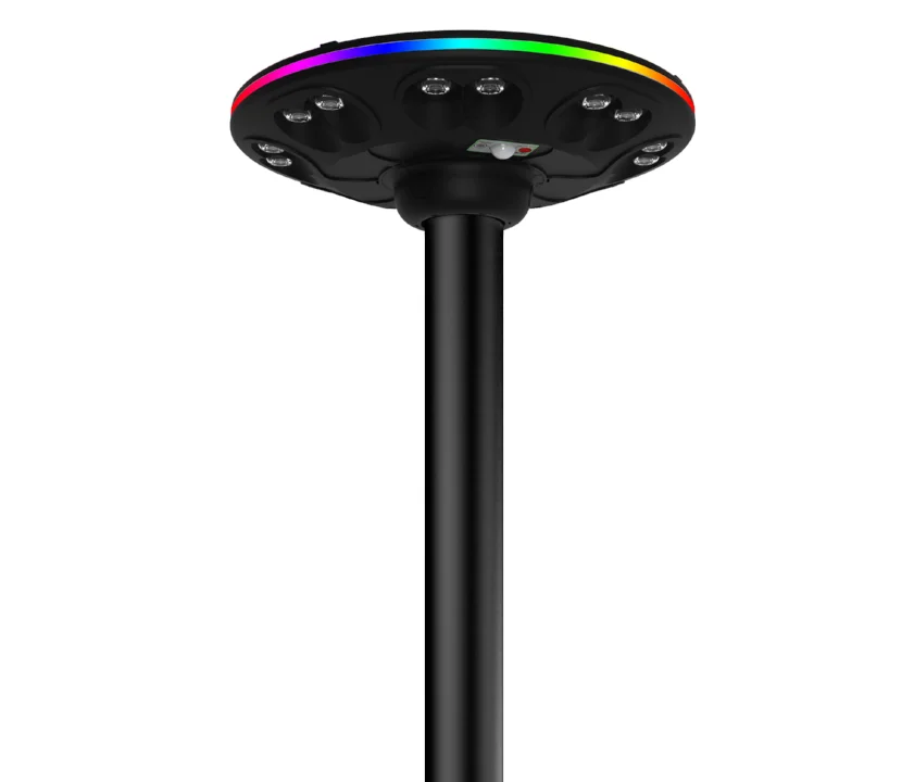 Солнечный садовый свет 120 Вт 150 RGB кольцо управления освещением/PIR датчик/пульт дистанционного уличный светодиодный