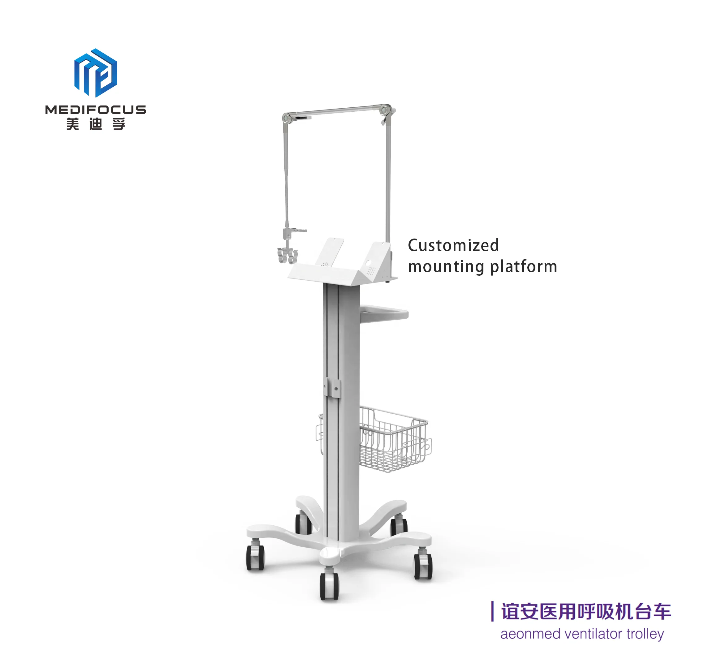 Больницы пользования прокатки тележка с выдвижными ящиками аварийного пациента медицинская тележка