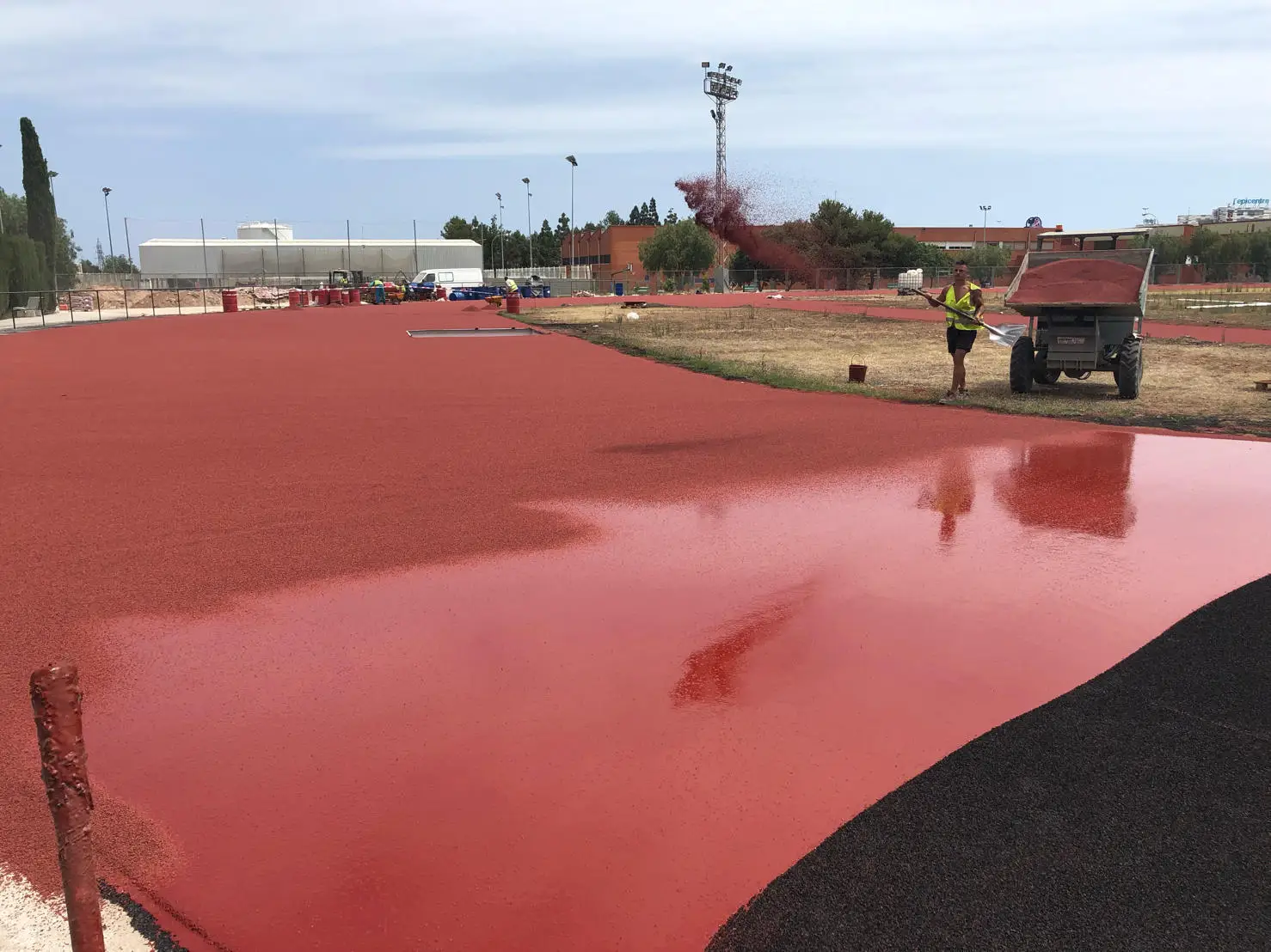 good price high quality epdm rubber granules for tartan/sandwich/full pu/prefabricated running track