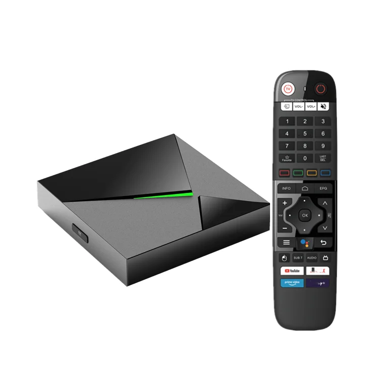 Оригинальный Q11 Amlogic S905X4 Smart TV Box Android11 4 ГБ 32 2 г 5 двойная поддержка Wi-Fi BT голосовой пульт TVBOX 8K 1000 м приставка
