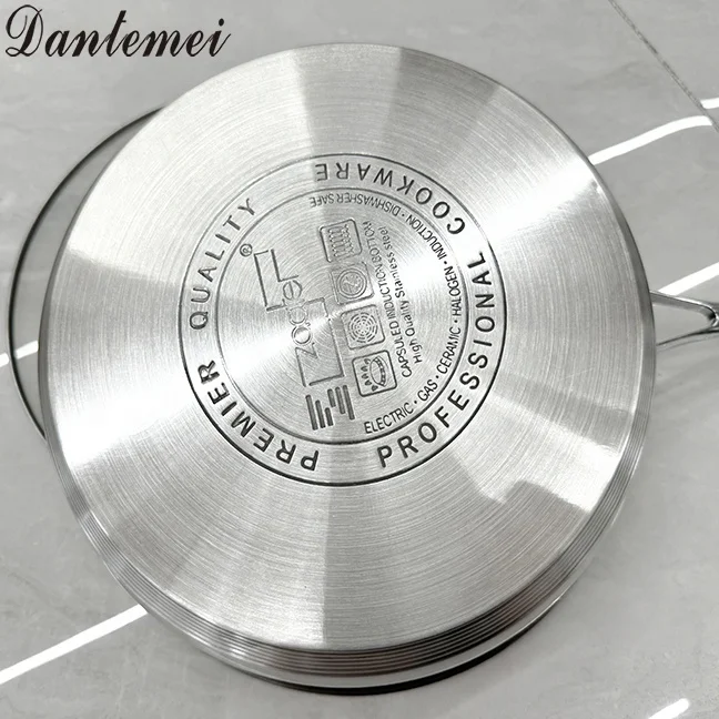 Best Selling 12PCS Cooking Pot Set Kitchenware Stainless Steel Kitchen Non Stick Cookware Set