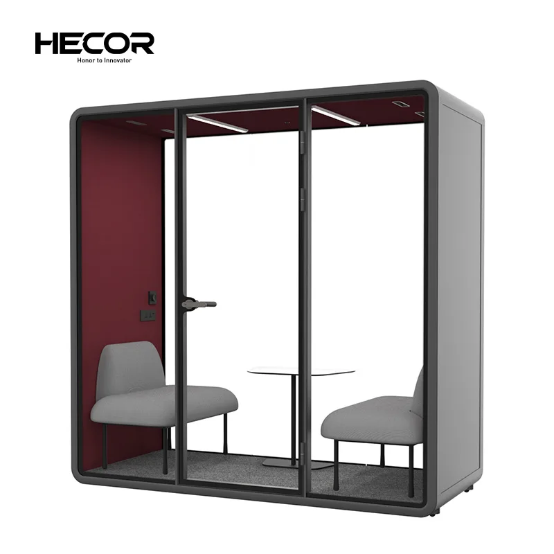 China Manufacturer Acoustic Portable Silence Private Working Soundproof Booth Office Pod