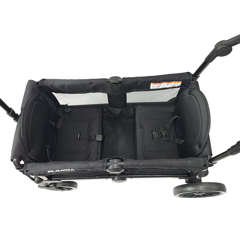 baby stroller wagon stroller for 2 kids or 4 kids collapsible folding outdoor utility wagon with removable canopy