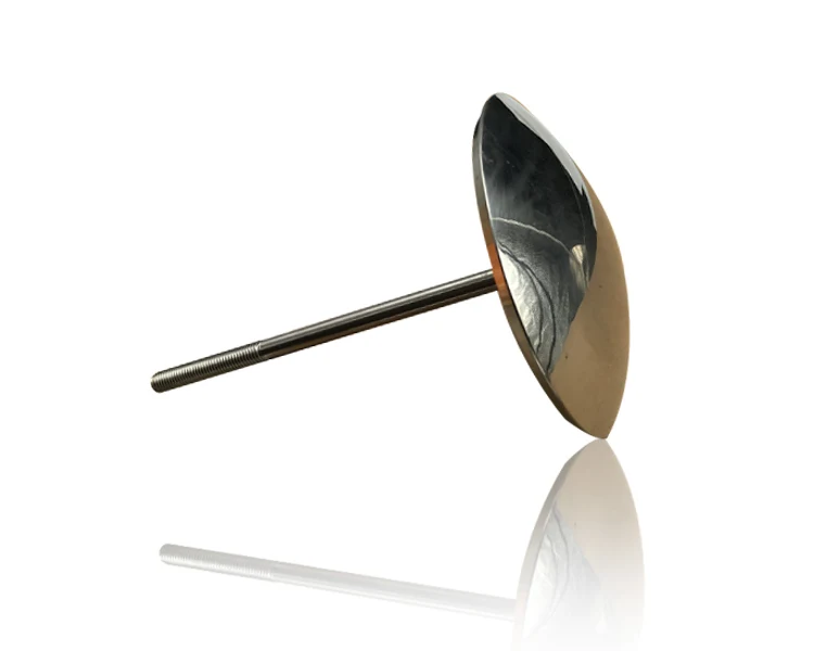 Hot Sale Traffic Safety Big Size 100*20*150mm Road Stud /  Safety Stainless 316 Steel Nail Stud with Long Leg