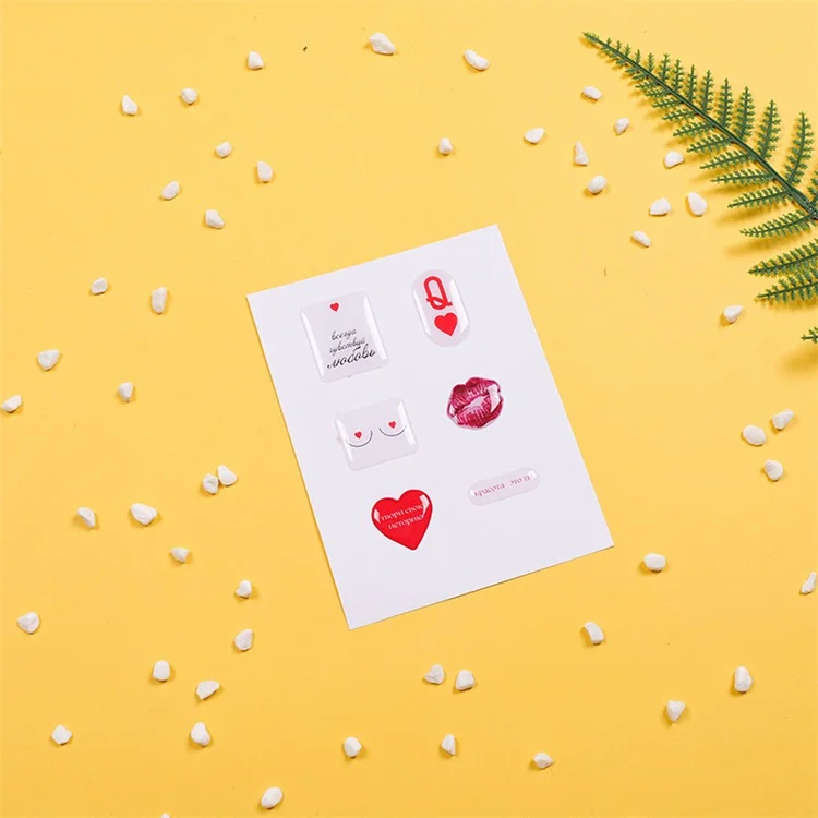 Wholesale crystal stickers Cell Phone Case 3d dome resin decoration Stickers