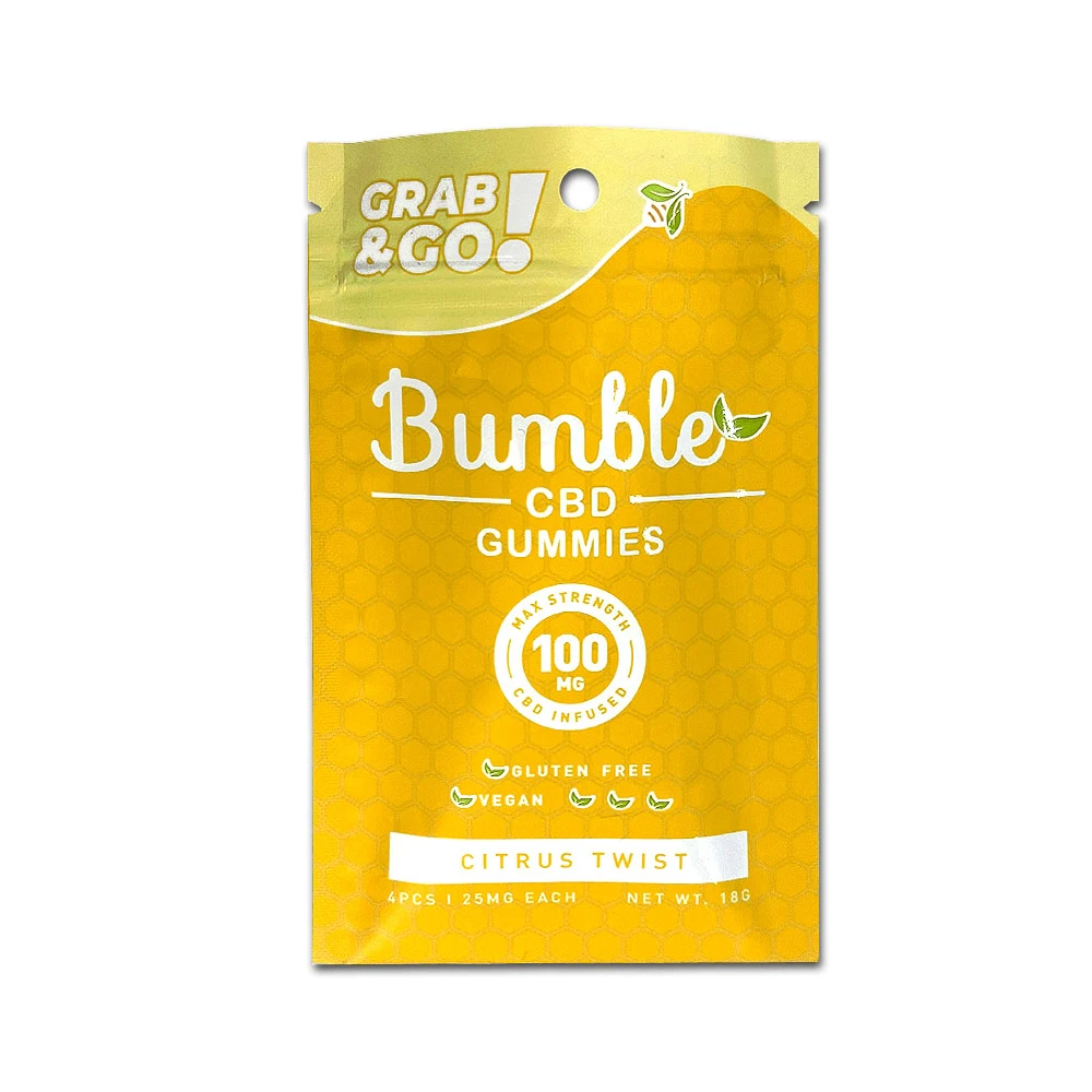 Custom Printed Ziplock Plastic Packaging Edible Candy Gummy Cookie Smell Proof 3.5g Small Mylar Bag