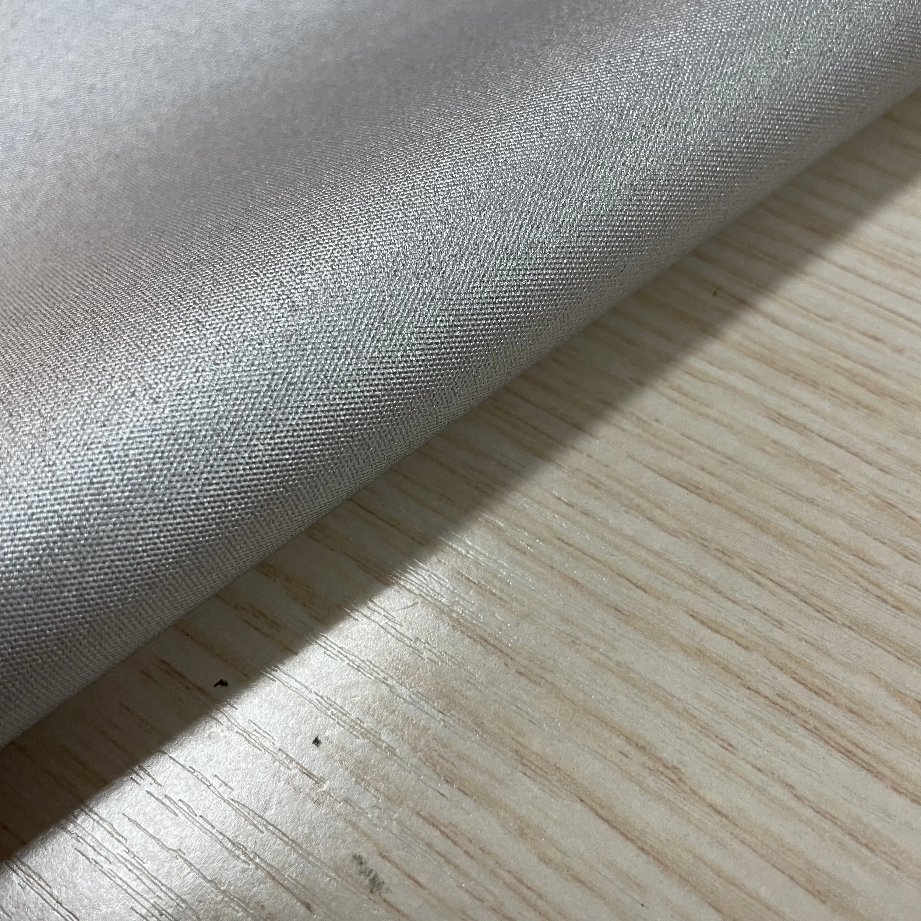 100% RPET широкая ткань Оксфорд с серебряным покрытием ПУ для