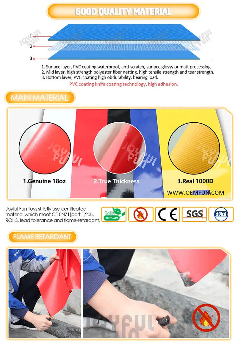 JOYFUL FUN inflatable slides adult inflatable water slide for sale commercial inflatable water slide