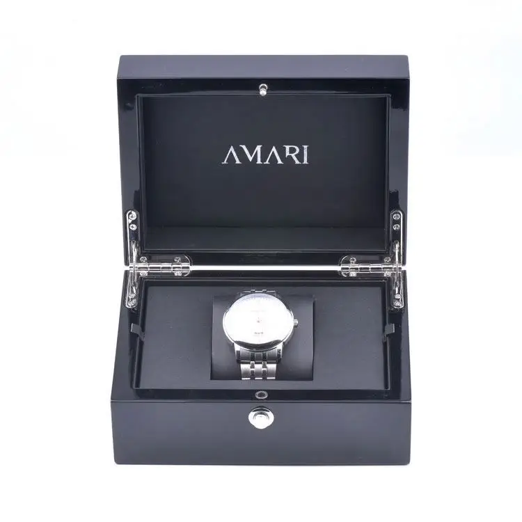 Wood Storage Packaging For Watches Personalized Luxury Display Organizer Men Real Boxes Cases Case Single Long Wooden Watch Box