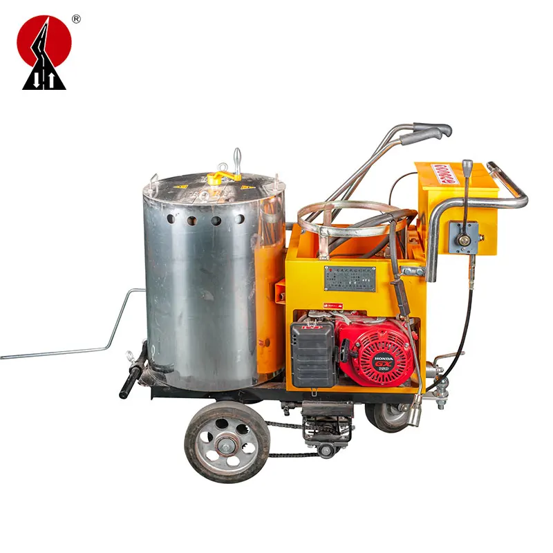 Self Propelled Thermoplastic Traffic Line Kneading Applicator Road Marking Machine Malaysia For Sale