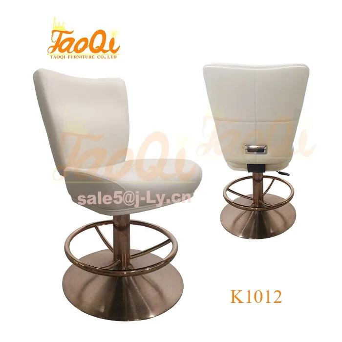 K1012 Hot Sell Barstools Swivel Bar Chair Adjustable Stainless Steel Poker Slot Machine Roulette Club Modern Casino Chair