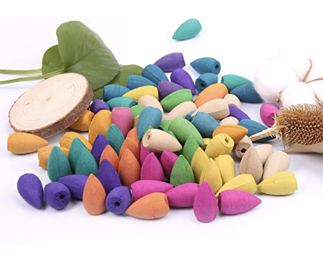 Wholesale Tower Conos De Incienso Back Flow Incense Cones Pure Sandalwood Raw Incense Cone