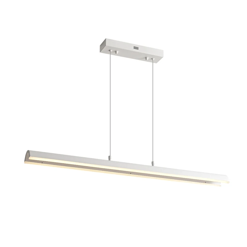 modern  one shape acrylic led pendant light for dinning room pendant hanging chandelier