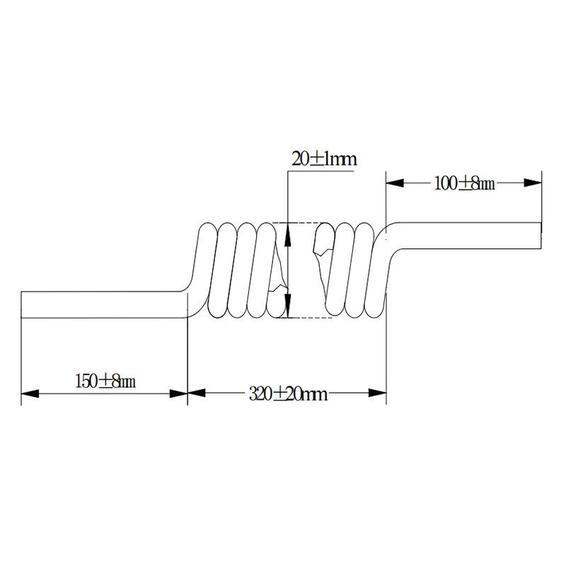 Factory supply 3 Core Electrical Spring Spiral Coiled Wire Cable