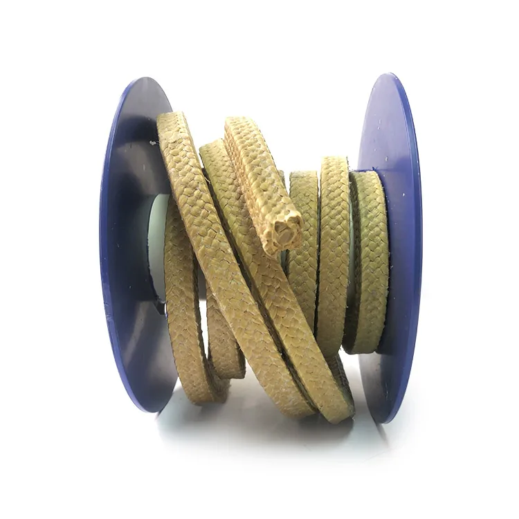 Hot Sell 20mm Aramid Kevlar Fiber Packing Gland Packing Braided Packing