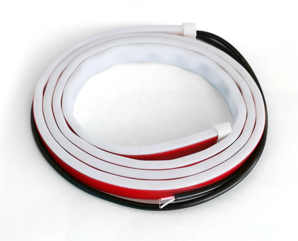 Led Car Door Warning Lights 120cm Anti-collision Strobe Flashing Safety Lamp Streamer Decorative Atmosphere Ambient Light 12V