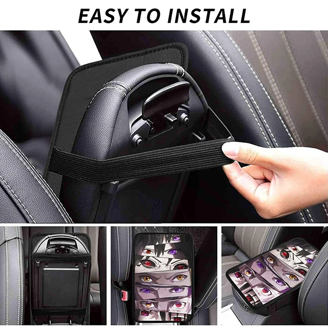 Wholesale Universal Truck Arm Rest Covering Handrail Box Cushion Anime Car Auto Center Console Cover Armrest Pad