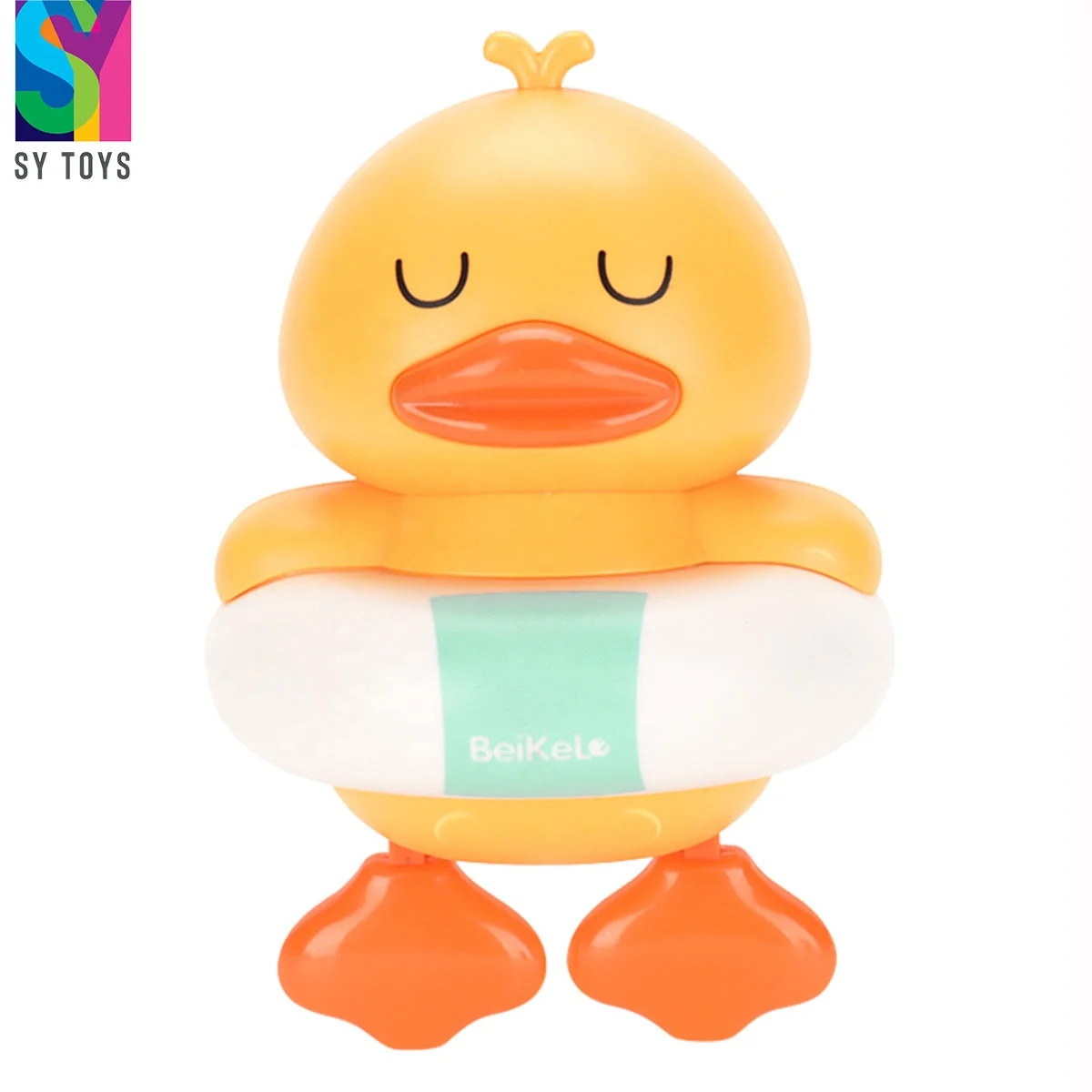 SY Duck Bath Toys Wind up Diver Toy Swimming Floating Swim and Crawl Pool for