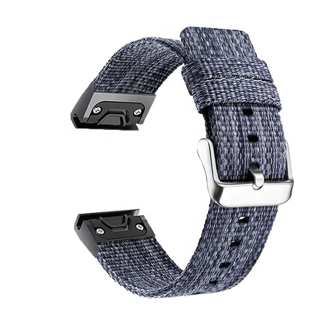 Многоцветный 22 мм 26 smart quickfit fenix 6 pro нейлоновый быстроразъемный ремешок для часов Garmin