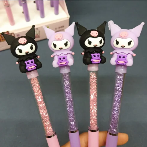 Sanrio Kullomi силиконовая Алмазная ручка из зыбучих песков нейтральная «diy» кристалл