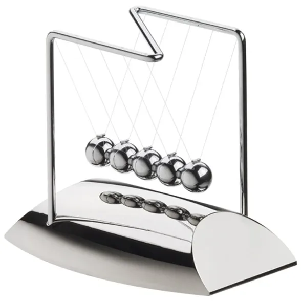 Cheap Magic Science Physics Experiment balance ball Swinging Spheres Newtons Cradle