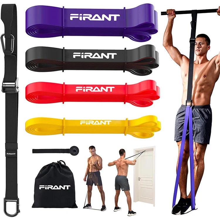 Регулируемый Тренировочный Набор для фитнеса в помещении латексная трубка с ремешком Трицепс резина и полоски