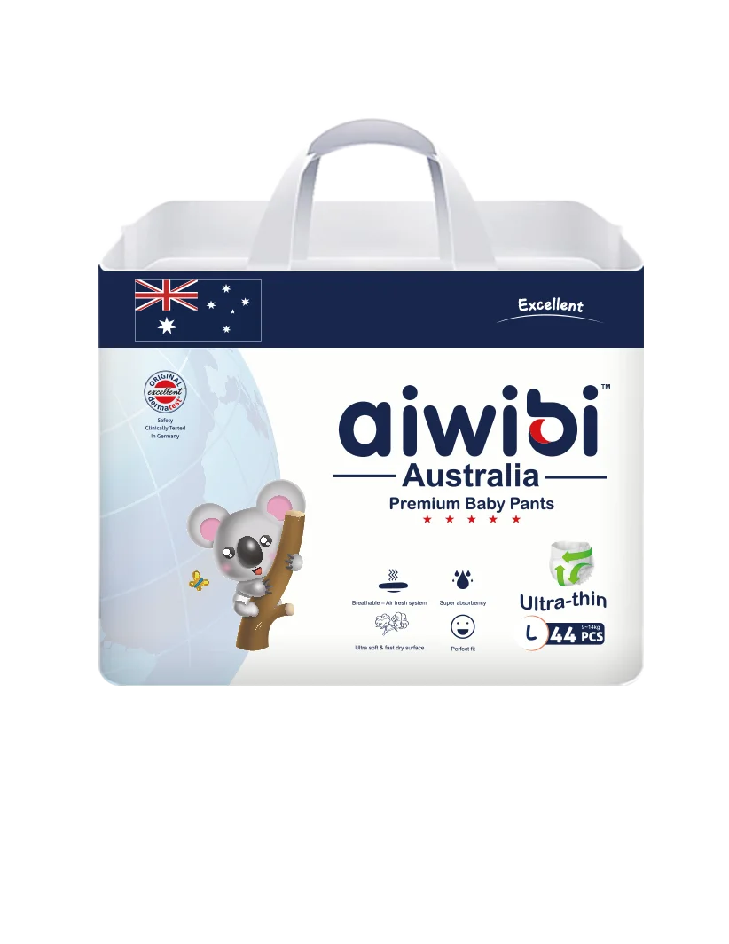 AIWIBI disposable baby diapers best selling high quality baby diapers  pants ultra thin good pampering baby nappies XXXL size 7