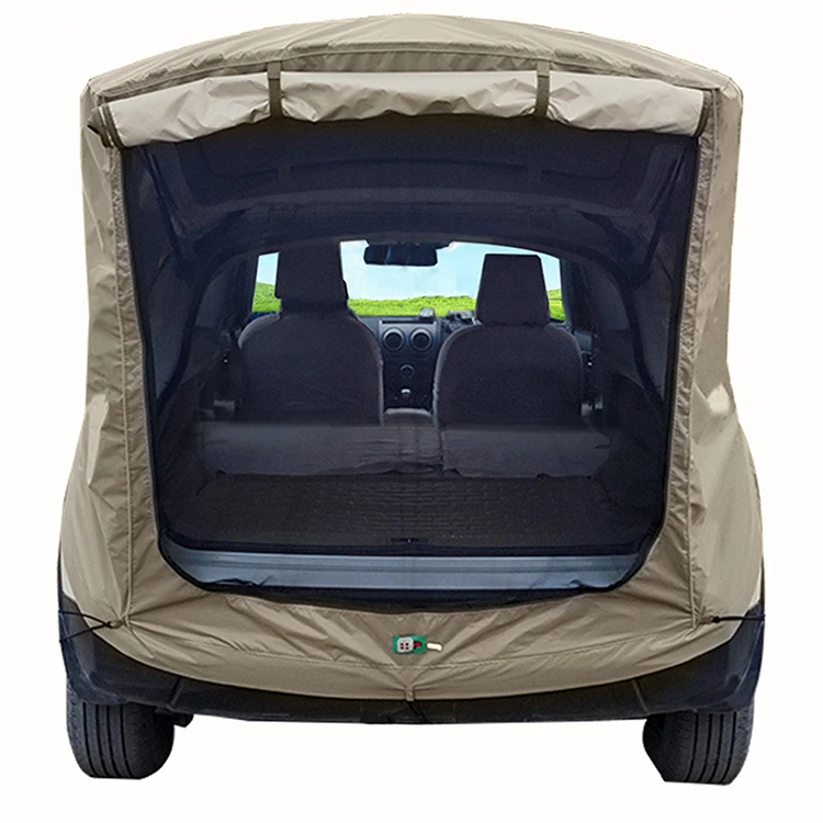 Car Tail Tent camping Outdoor Car Trunk Tent Car Truck Tent Sunshade Rainproof For Outdoor Self-driving Tour Barbecue Camping