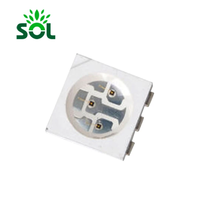 Высококачественный компонент 0,2 Вт, 0,5 Вт, светодиодный чип 5050 RGB SMD для светодиодной промышленной лампы