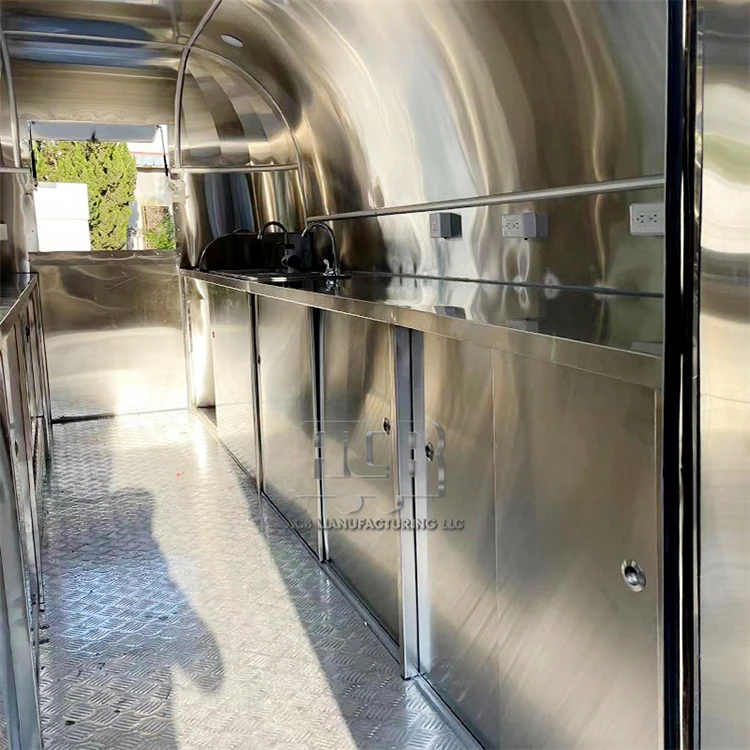 Лидер продаж прицеп для быстрого питания Airstream Новый австралийский грузовик/тележка крепа/кофе хлебобулочных и фермерских предприятий