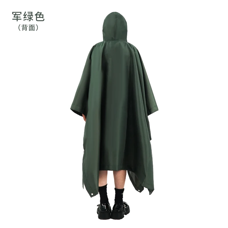 Rainfreem Raincoat camouflage Waterproof Poncho polyester pvc Raincoats