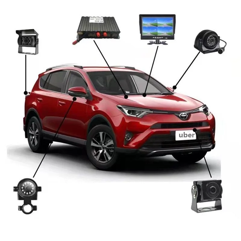 Видеорегистратор Rideshare 4G с gps-отслеживанием в режиме реального времени для Lyft /Ola Cabs/ BlaBlaCar/alto rideshare и geico rideshare