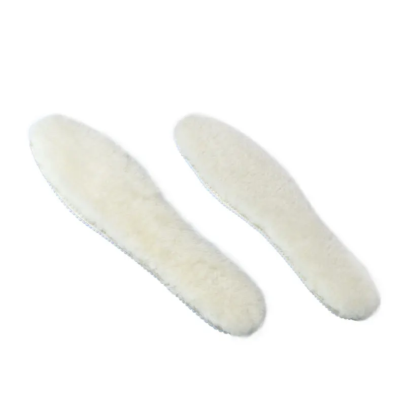 Оптовая продажа 100% натуральная австралийская теплая стелька из овечьего меха для обуви