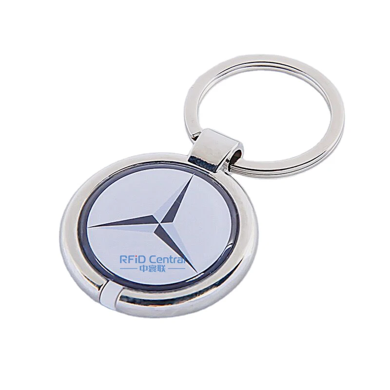 nfc dog tag qr code rfid pet tracking tag electron anti metal rfid epoxy tag metal keychain rfid