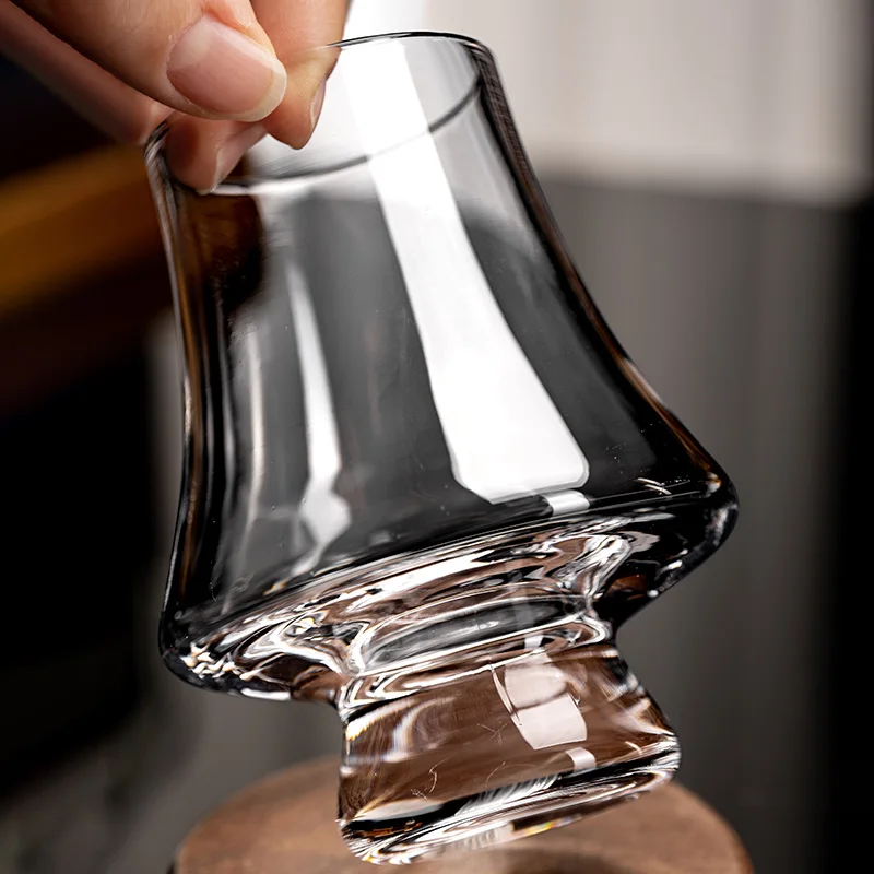factory wholesale custom logo crystal glass whiskey tasting glass whisky glass for bar