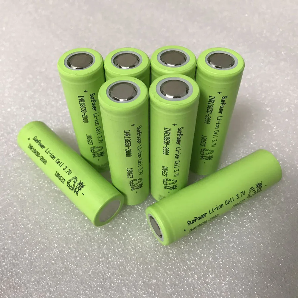 Storage Lithium Battery 18650 Battery 3.7v 2000mah Bak Cell With High Quality High Discharge Rate With Cb Kc Bis Approval
