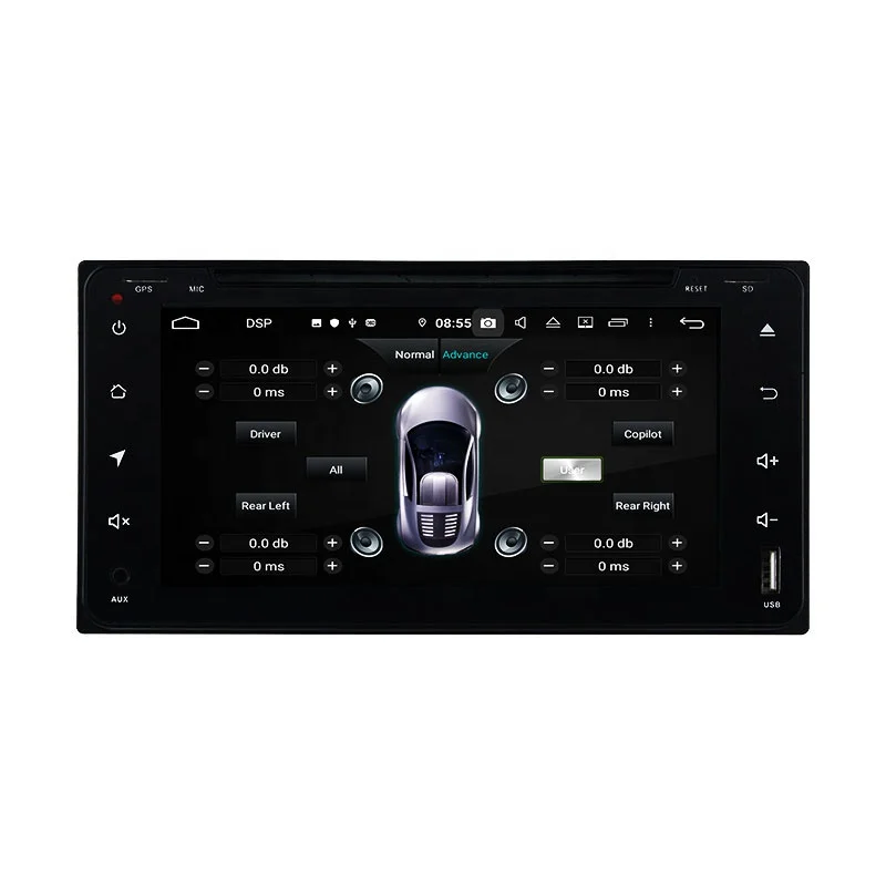 KD-6905 Wireless Carplay Auto Android 13 Multimedia Car Stereo Radio Audio DVD GPS Navigation for Toyota universal