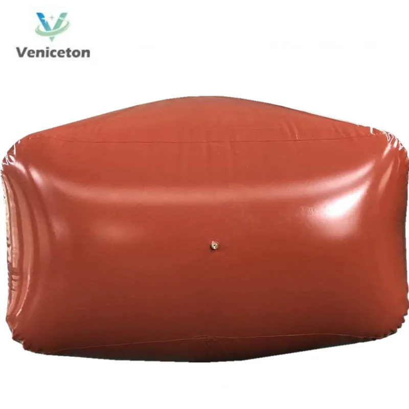 Veniceton 6m3 biogas digester 8m3 home using biogas system portable biogas plant