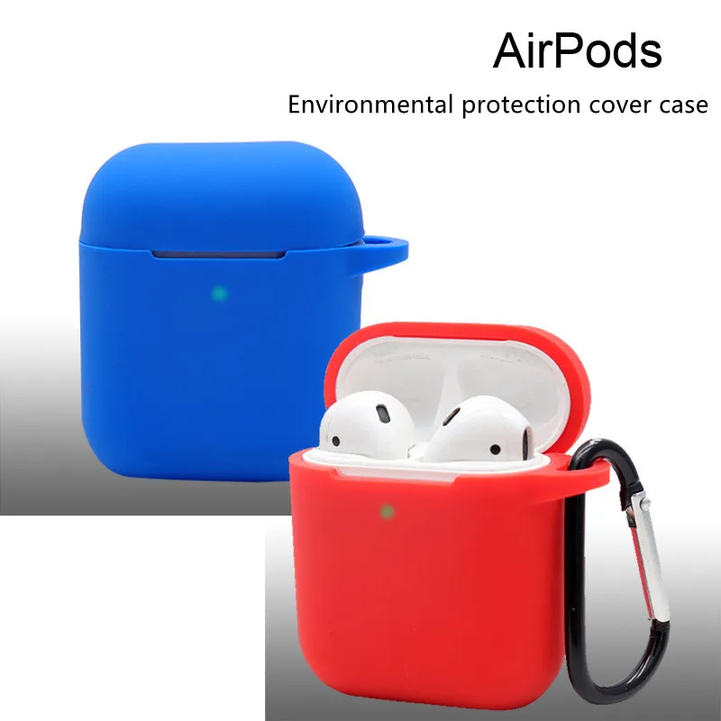 Оптовая продажа Силиконовый противоударный защитный чехол bluetooth наушники чехол для AirPod