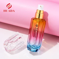 china wholesale glass1skincare bottles skincare packing bottle set glass ABS bottle cap blendiglass sngskincar pump s