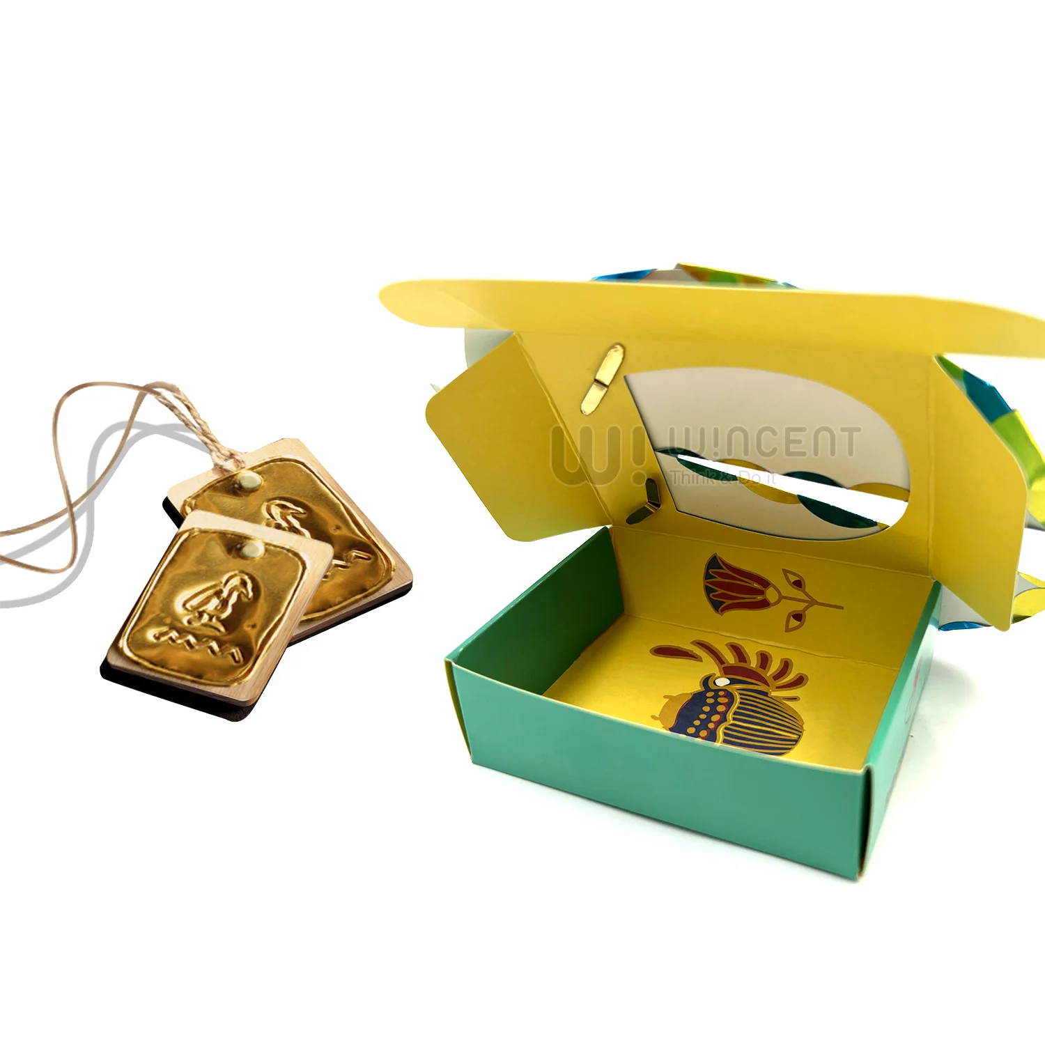 Creative Diy Amulet Beetle Design Magic Box Kids Gadgets STEM Hand Wooden Science Assemble Wood Toys