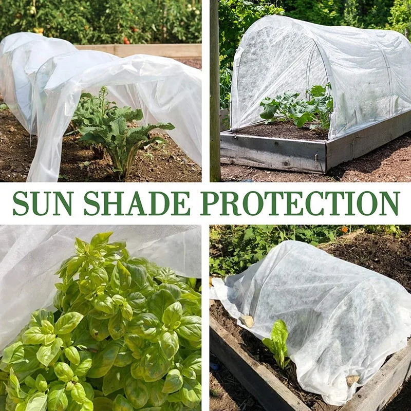 Manufacture Agriculture White Pp Plant Cover Nonwoven Eco Biodegradable Anti Frost UV Nonwoven Fabric For Fruits
