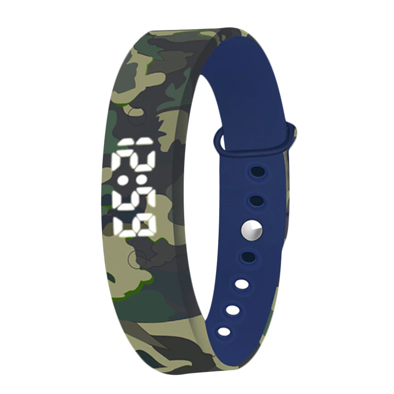 Rechargeable 15 Vibrating Alarm Watch Silent Vibration Shake Wake Medication Reminder