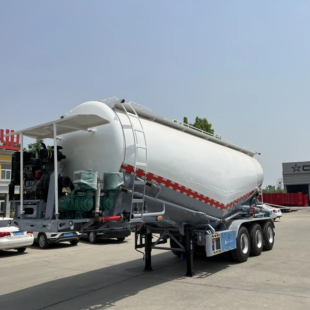 Reliable quality competitive price solid designed structure 30CBM steel fuel tank trailer 3 Axles 30000 Liters cement tank