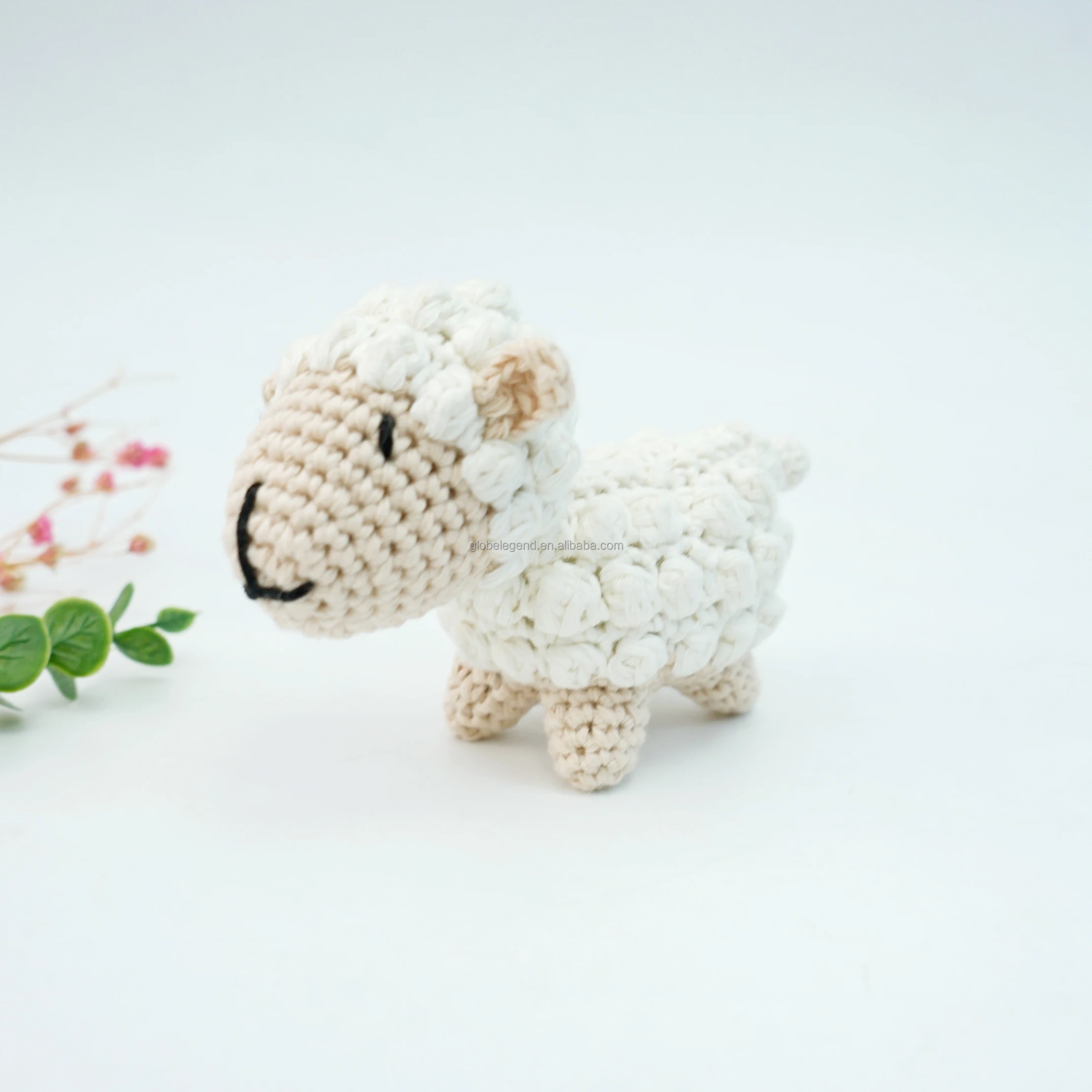 Customized Handmade Crocheted Amigurumi Moose Stuffed Toys for Infant Toy Bunny Doll