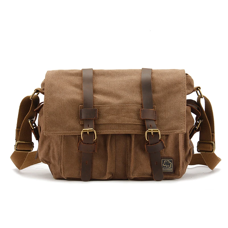 
Liansheng new design shock resistant canvas real leather canon800d case inner camera bag 