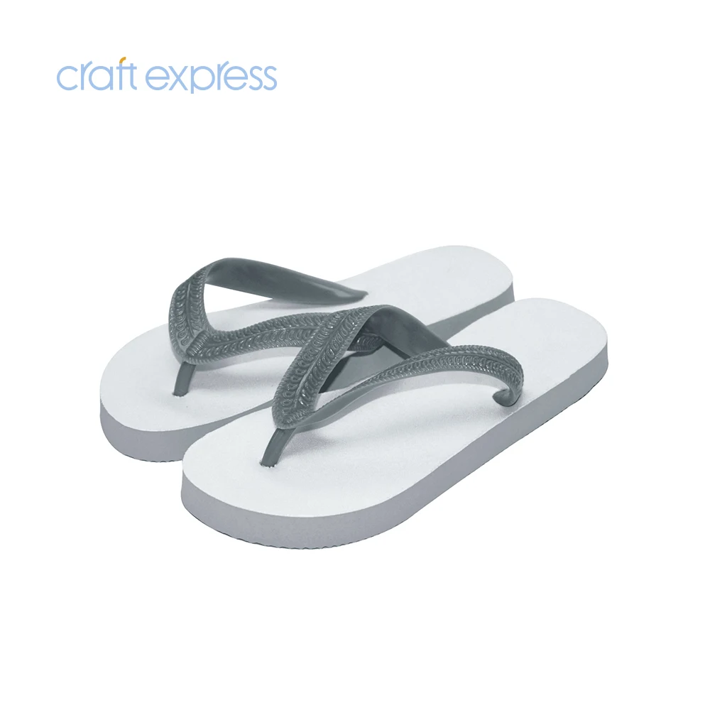 Оптовая продажа, индивидуальные сублимационные заготовки Craft Express, Детские сублимационные бессвинцовые шлепанцы для персонализации и подарков (TX04)