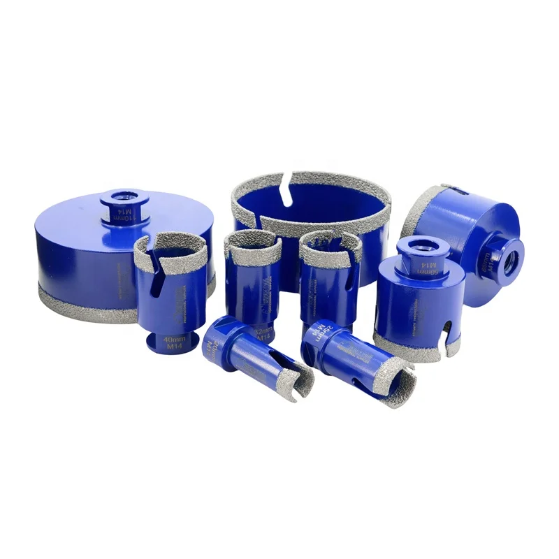 Dia 20-110 mm Vacuum Brazed Diamond Core Drill Bit Diamond Core Bits For Masonry Diamond Hole Saw for well drilling