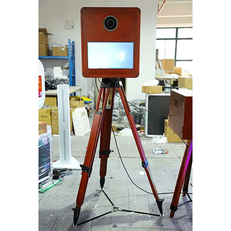 2022 Newest 65 Inch Interactive Selfie Photo Booth Mirror Video and Free Accessories Compatible with Camera and SLR